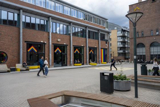 OsloMet campus sommer