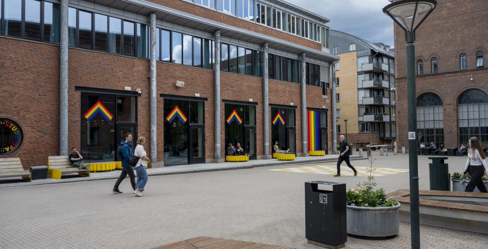 OsloMet campus sommer