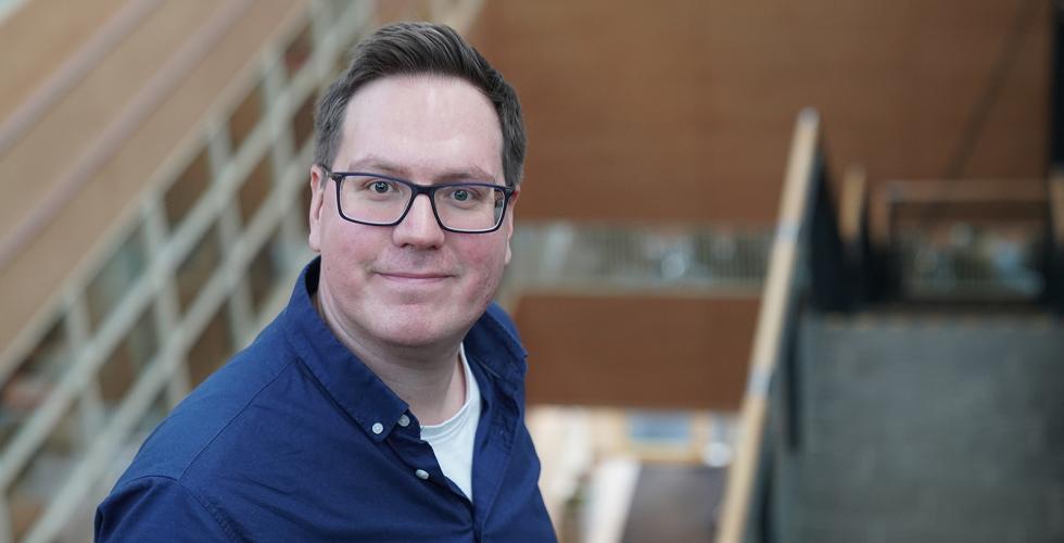 Portrettbilde av Karl Henrik S. Reinås, leder for Stipendiatorganisasjonene i Norge